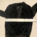 Kardashian Kollection  furry eyelash fringe open front jacket XS C2 7075 Photo 2