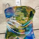 ZARA Water Color Maxi Dress Photo 1