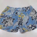 Patagonia  XS Barely Baggies Shorts Swim Blue Hawaiian Floral Pockets Surf Sports Photo 3