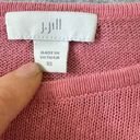 J.Jill  Womens Top Size XS Pink Linen Tunic Boho 3/4 Sleeve Knit Lagenlook Boho Photo 1