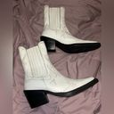 Nasty Gal Gently Loved  Leather Ankle Western Boots Photo 4