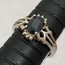 Onyx Black  Sterling Silver Ring 5 Photo 9