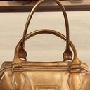 Longchamp  LEGENDE GOLD PATENT LEATHER LARGE HANDBAG Photo 3