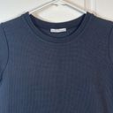 ZARA  Trafaluc Fall Winter Collection Black Fitted Crop S/S Shirt Blouse Small Photo 2