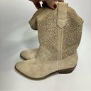 BCBGeneration  Bastille cowboy boots tan suede size 7 Photo 5