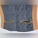 Krass&co Montana  Cognac Brown/Tan & Black Quilted Vest - Small Photo 1