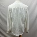 Nine West NWT  two pocket long sleeve blouse size medium Photo 3