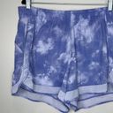 Athleta  Printed Mesh Racer Run Shorts 4" Size 1X Athletic Running Activewear Photo 2