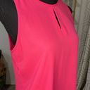 Violet+Claire  sleeveless pink keyhole shell tank Size S Photo 1