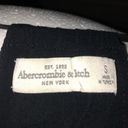 Abercrombie & Fitch  drop shoulder flowey black sheer  lined dress size small Photo 3