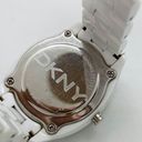 Relic DKNY NY-4925 Quartz Analog 31mm Women's Watch 5 Atm WR white plastic band 7” Photo 5