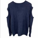 ZARA ✨ HP✨ Alpaca Blend Knit V-Neck Sweater Cutout Shoulders ✨ Photo 4