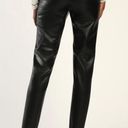 Lulus Black High Waisted Faux Leather Pants Photo 1