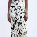 ZARA Silk Floral Printed Slip Dress Photo 2