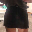 American Eagle Outfitters Black Denim Miniskirt Size 10 Photo 4