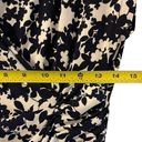 Krass&co NY& Stretch Floral Dress Navy Blue/White Size Small Photo 7