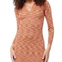 l*space L* Mini Long sleeve Orange Dress(Size Medium) Photo 0