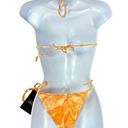 Naked Wardrobe  Sun Sand & String
Bikini 2 Piece Dreamsicle Orange Large NWT Photo 10