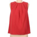 Mango MNG by  Suit Pleated Sleeveless Top - Size S Photo 13