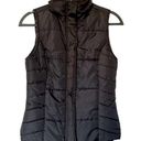 Edge Outer  Black Zip Front Puffer Vest Size Small Photo 0