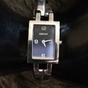 DKNY Ladies  rectangle face stainless steel watch Photo 1