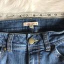 CAbi  Jeans Boot Cut Flap Pocket Distressed Medium Photo 3