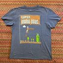 Nintendo SUPER MARIO BROS CLASSIC GAME TEE  Photo 0