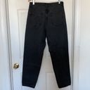 Pretty Little Thing  Washed Black Mom Jeans Photo 3