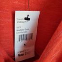 CAbi , New Weekend Sunset Orange Sleeveless Jersey Tank Midi Dress Size Medium Photo 9