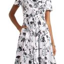 Jason Wu  COLLECTION Pleated floral-print cotton-poplin dress size 10 Photo 13