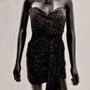 Nookie  Selina Sequins‎ Black Mini Dress Photo 0