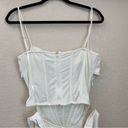 House Of CB NWOT  PALOMA IVORY CORSET MAXI DRESS GOWN NWOT M Photo 5