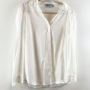 Tuckernuck The Penelope Button Down Collared Long Sleeve Shirt White Small Photo 5