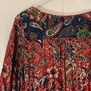 Flying Tomato  womens small red paisley boho dress flare bell sleeve cute fairy b Photo 9