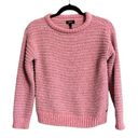 DKNY  Womens Pink w/ Silver Tone Sweater Size Large Photo 0