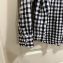 CHAPS long sleeve button down flannel shirt black and white gingham size XL Photo 2