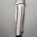 Apt. 9  White Navy Striped Super Sift Pull On Crops Size XL Photo 3