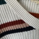 PacSun L. A. Hearts  White Color block Strip Sweater Photo 1