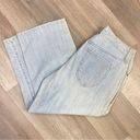 Chico's Chico’s Platinum Radiant Crop Rhinestone Pocket Capri Jeans Blue 6 Photo 1