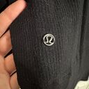 Lululemon  Pure Balance Sweater Long Sleeve Cashmere Blend Black Size 8 Photo 5