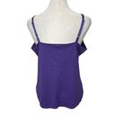 Coldwater Creek  Purple Camisole Women’s Size Medium Photo 2