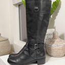 Bandolino  black fall winter riding boots casual travel weekend USED Photo 4