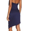 Elliatt Camo Dress In Navy Blue Photo 1