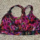 Lululemon  Energy Bra *Medium Support, B–D Cups
Hyper Flow Pink Multi- Size 8 Photo 2