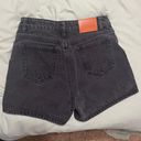 Princess Polly Black Denim Shorts Photo 1