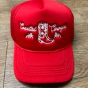 Costal Cowgirl Trucker Hat Red Photo 0