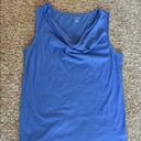 Lands'End blue flattering tank top from  Photo 0