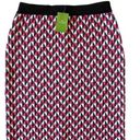 Kate Spade NWT  Flying Kites in Geranium Multi Navy Knit Pencil Skirt M $248 Photo 0