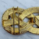 infinity Vintage  Knot Gold Tone Belt Buckle Piece Photo 8