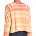 We The Free FREE PEOPLE x  Women’s Orange and Yellow Cropped Long Sleeve Baja T Photo 1